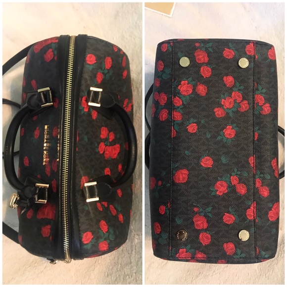 👑✅PRICE FIRM✅Beautiful Floral Michaeal Kors hand bag. NWT - Picture 5 of 15